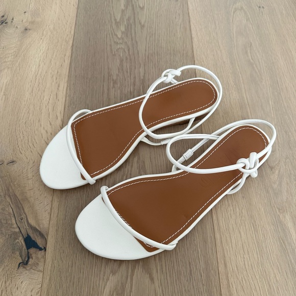 STAUD Women's Laurel Sandals White - Picture 3 of 4